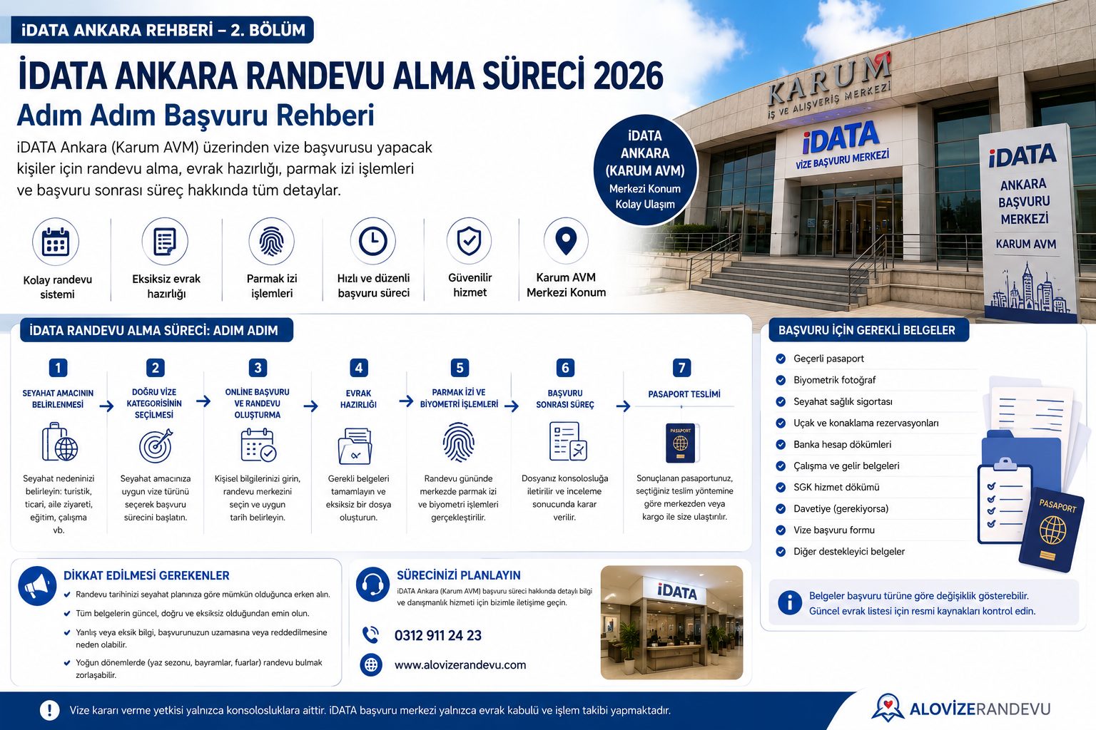 iDATA Ankara Randevu Alma Süreci 2026: Adım Adım Başvuru Rehberi