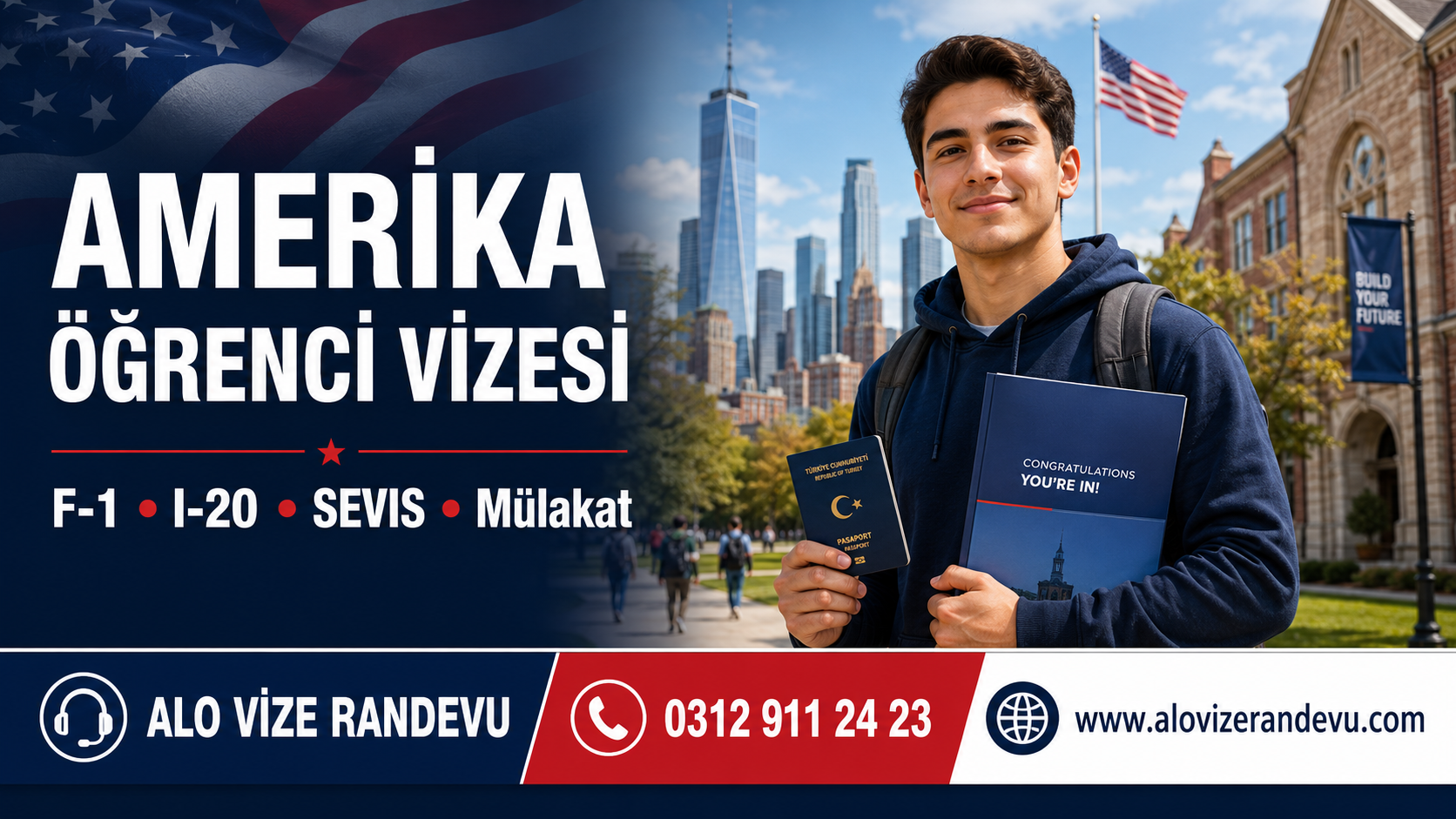Amerika Öğrenci Vizesi Nasıl Alınır? F-1 Vizesi ve Gerekli Belgeler