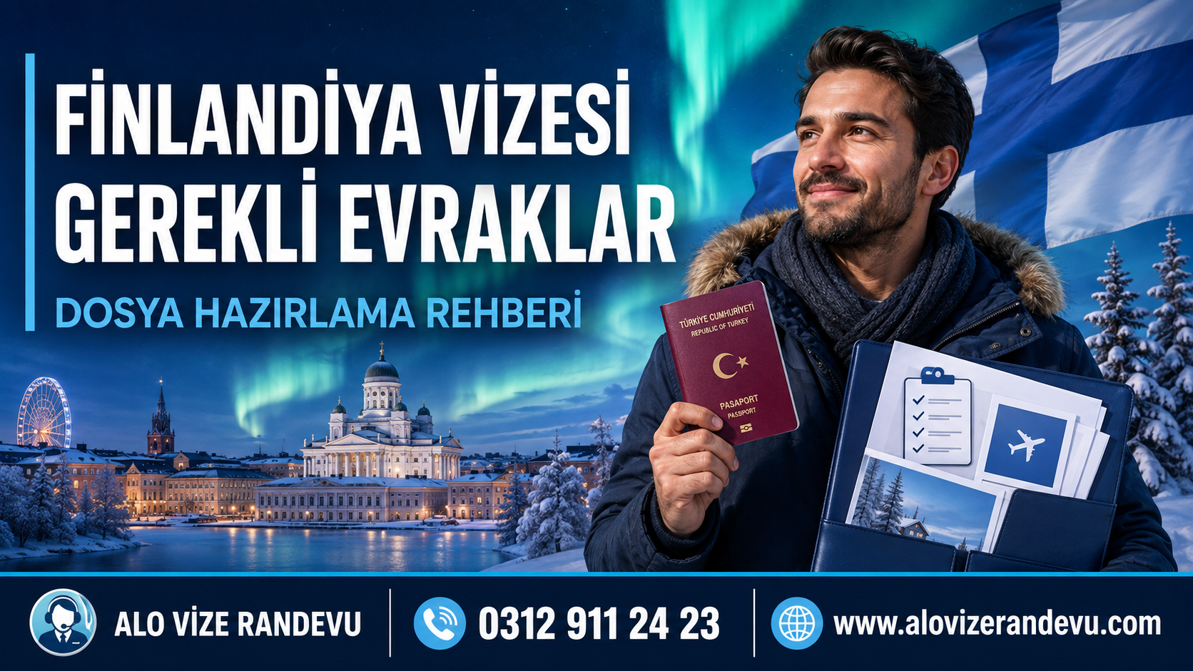 Finlandiya Vizesi Gerekli Evraklar: Başvuru Dosyası Nasıl Hazırlanmalı?