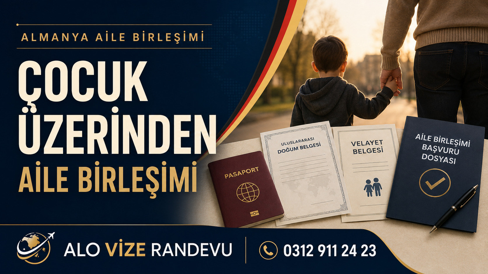 Çocuk Üzerinden Almanya Aile Birleşimi Nasıl Yapılır?