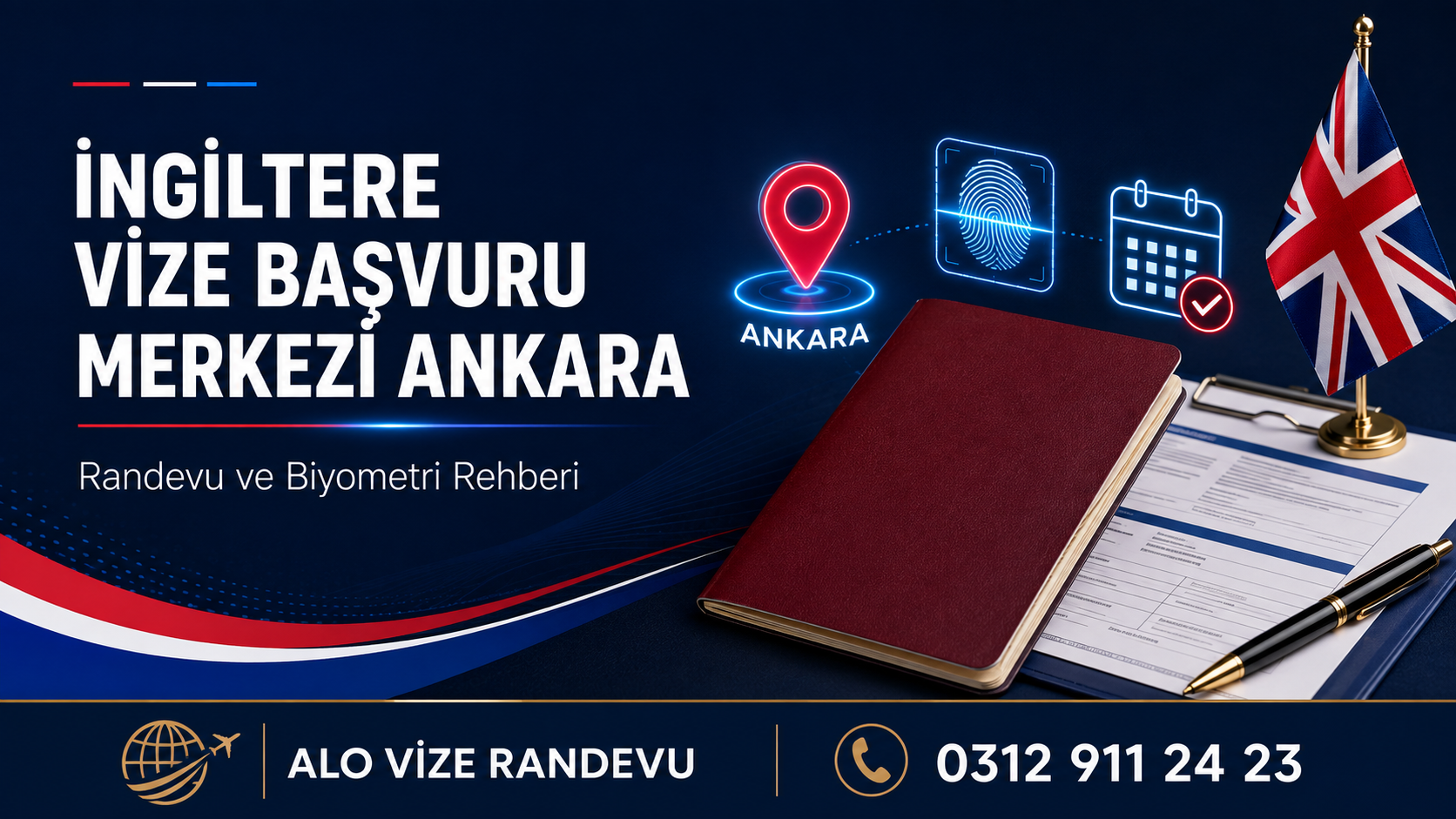 İngiltere Vize Başvuru Merkezi Ankara: Randevu ve Biyometri Rehberi