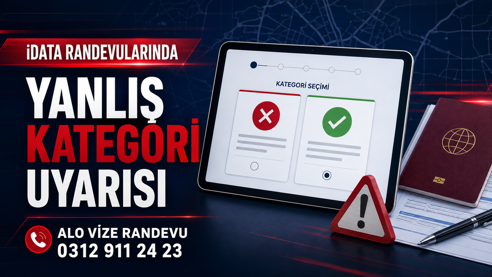 iDATA Randevularında Yanlış Kategori Seçenler Başvuru Sorunuyla Karşılaşabilir
